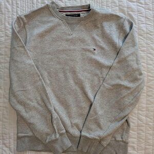 Tommy Hilfiger Light Gray Crewneck Sweater